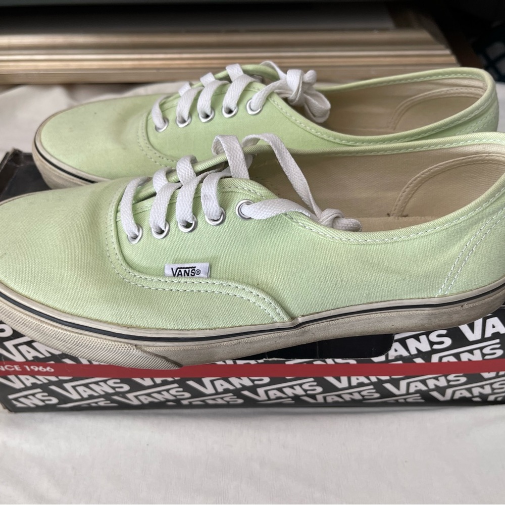 Vans Authentic Core Classics - Lime Green (9.5m) - image 1